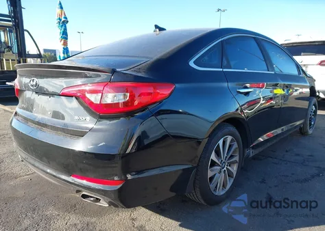 2015 Hyundai Sonata Sport из США, поврежденный, VIN 5NPE34AF6FH198246